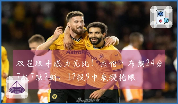 双星联手威力无比！杰伦·布朗24分7板7助2断，17投9中表现抢眼