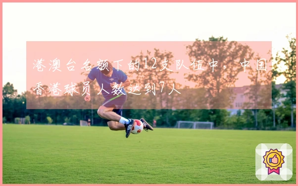 港澳台名额下的12支队伍中，中国香港球员人数达到7人